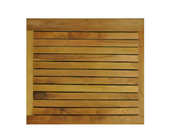 FurnitureTeak: Teak Shower Mat 24" Square - Teak Relax Spa???