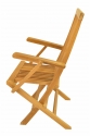 Teak Folding Armchair "Classic" Style - (set of 2)