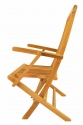 Teak Folding Armchair "Classic" Style - (set of 2)